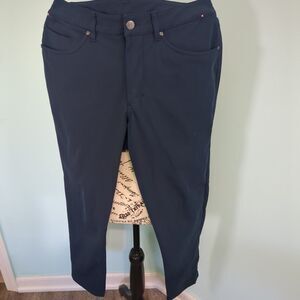 Lululemon Pants Mens 32x30 Navy ABC Classic Fit Utilitech 5 Pocket Trouser